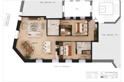 Piso de lujo en Madrid con diseño elegante en Calle Juan Bravo