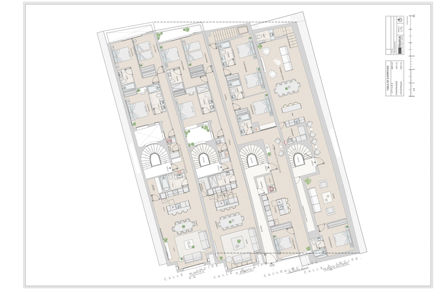 Edificio de lujo en Madrid con historia y elegancia en Calle Príncipe 8