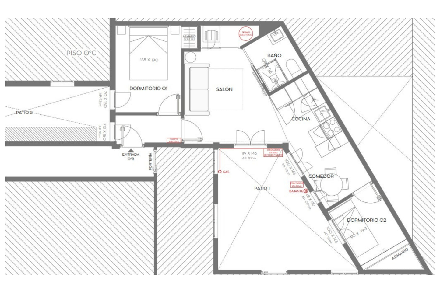 Piso de lujo en Madrid con diseño funcional en Calle Juan Bravo