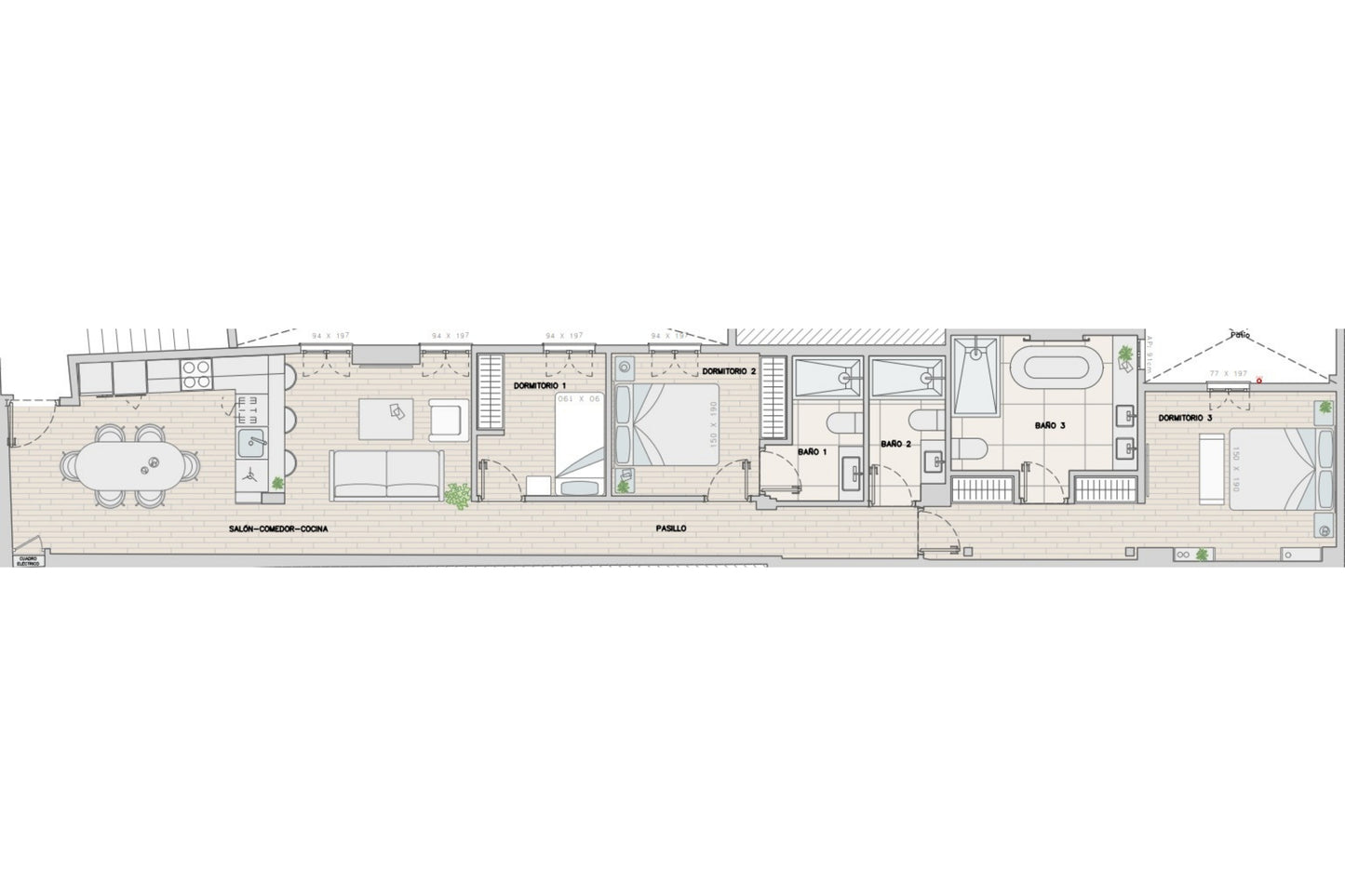 Piso de lujo en Madrid en el corazón de Sol en Calle Montera