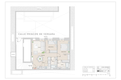Piso de lujo en Madrid con estilo contemporáneo en Calle Príncipe de Vergara