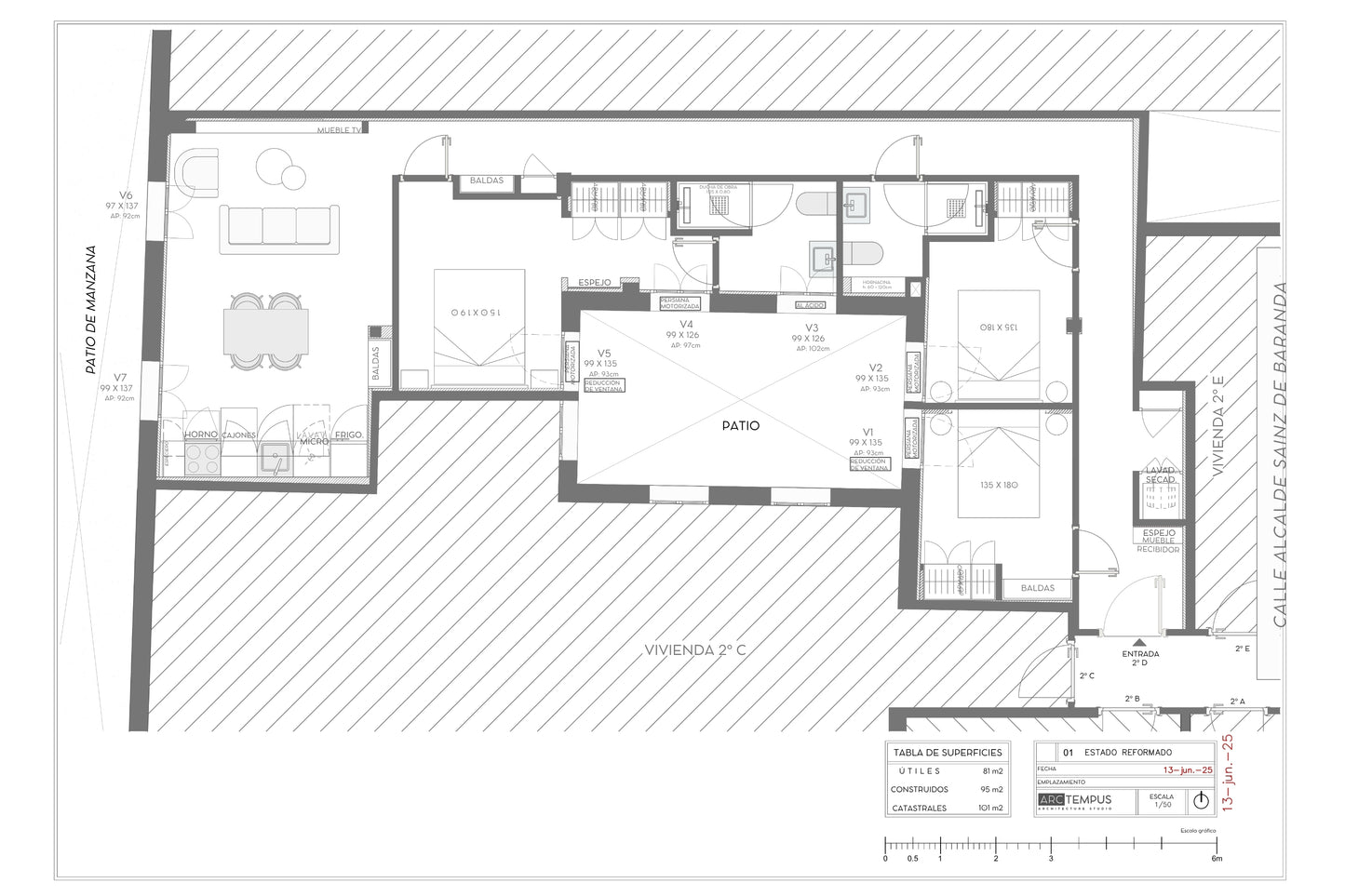 Piso de lujo en Madrid con encanto contemporáneo en Alcalde Sainz de Baranda